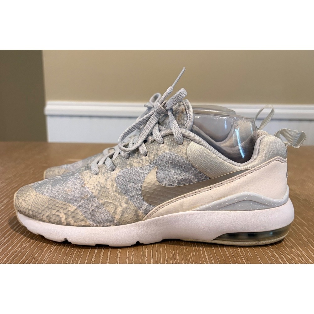 Nike Air Max Siren Womens Size 8.5 Gray White Print Athletic Sneakers 749511-002